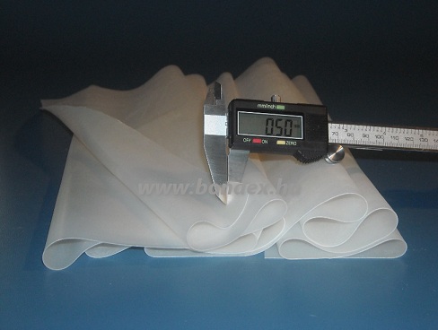 600x800x0,5 mm szilikon lemez