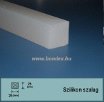 25 x 25 mm szilikon szalag