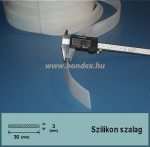 30x3 szilikon szalag