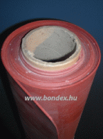 1200 mm széles hőálló vörös szilikon tekercs lv.3 mm