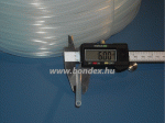 3x6 mm élelmiszeripari minőségű szilikon cső