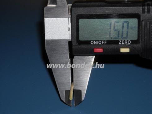 0,5x1,5 mm szilikon tömlő