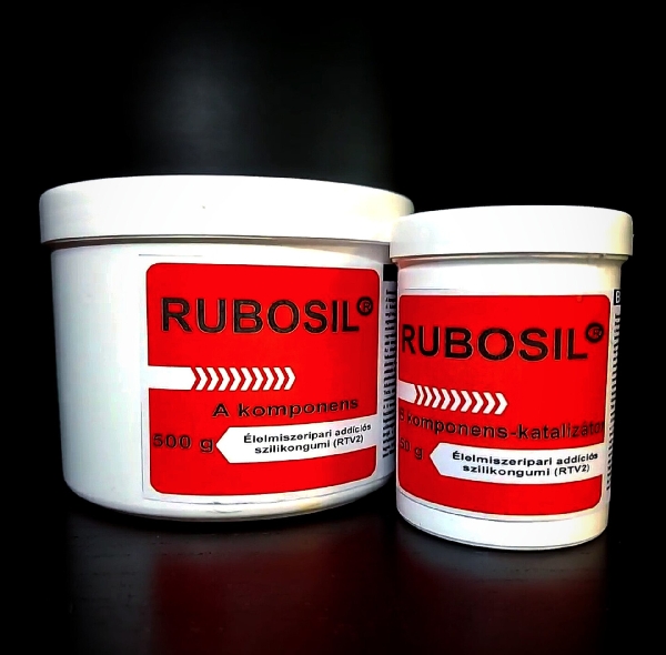 Rubosil addíciós élelmiszeripari önthető szilikon 500 gr