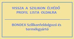 szilikon élvédő profilok